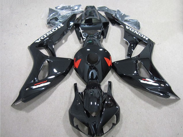 Carenados Moto Honda CBR1000RR 2006-2007 - Negro Brillante Rojo Fábrica