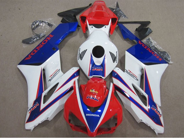 Kits Carenado Moto Honda CBR1000RR 2004-2005 - Blanco Rojo Azul HRC Fábrica