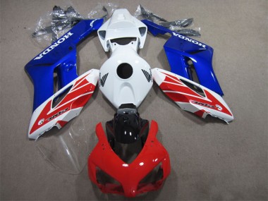 Carenado Moto Honda CBR1000RR 2004-2005 - Blanco Rojo Azul Fábrica