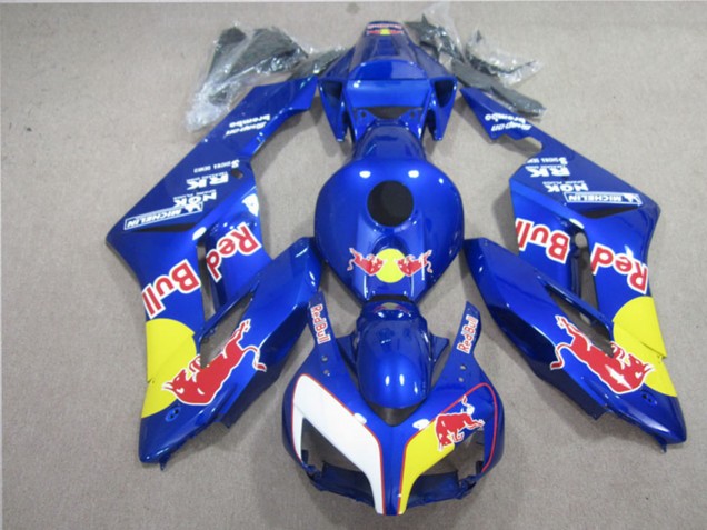 Carenados Moto Honda CBR1000RR 2004-2005 - Azul Amarillo Blanco Rojo Bull Fábrica