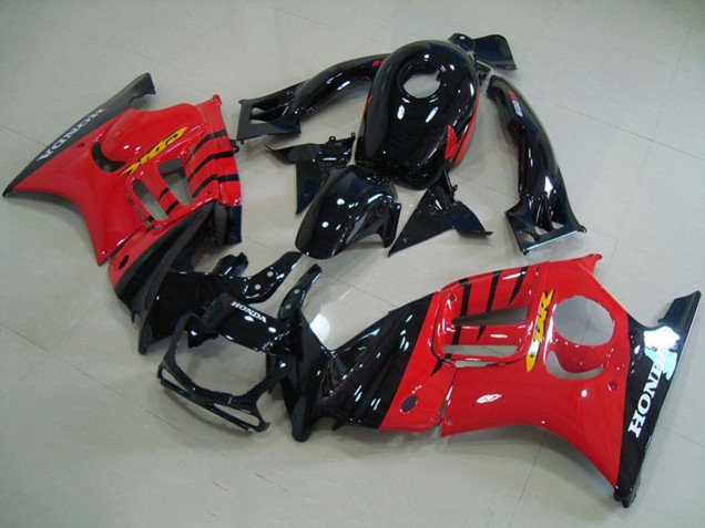 Kits Carenado Moto Honda CBR600 F3 1995-1996 - Rojo Negro Brillante Fábrica