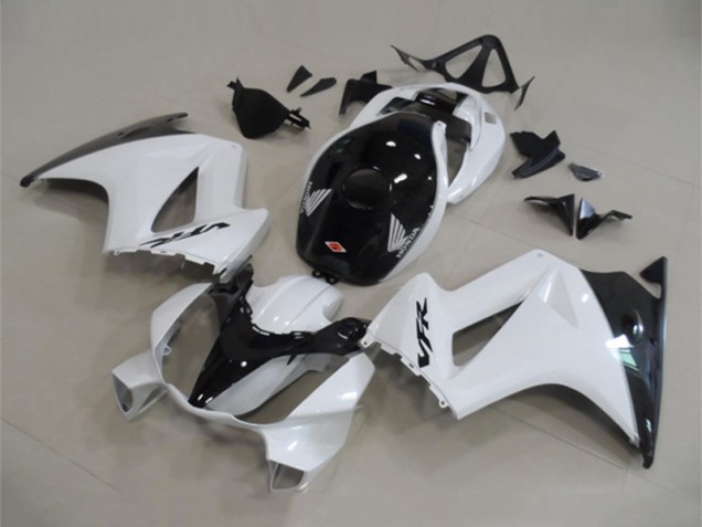 Carenados Moto Honda VFR 800 2002-2013 - Blanco Negro Brillante Fábrica