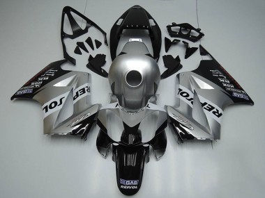 Carenados Moto Honda VFR 800 2002-2013 - Plata Blanco Negro Brillante Repsol Fábrica
