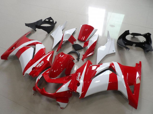 Carenados Moto Kawasaki ZX250R 2008-2012 - Blanco Rojo Fábrica