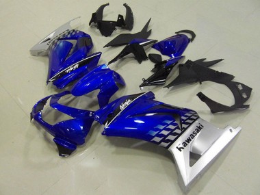 Carenados Moto Kawasaki ZX250R 2008-2012 - Azul Plata Fábrica