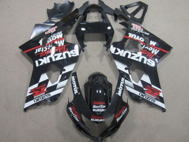 Carenados Moto Suzuki GSXR 600 2004-2005 - Negro Brillante Rojo Blanco Telefonica MoviStar Fábrica