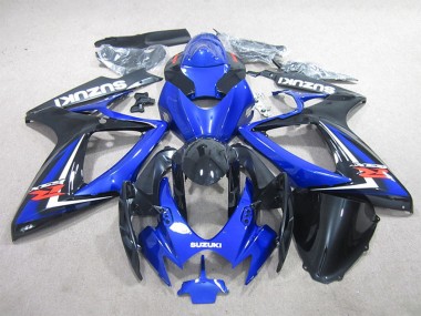 Carenado Moto Suzuki GSXR 600 2006-2007 - Azul Blanco Negro Brillante Rojo Fábrica