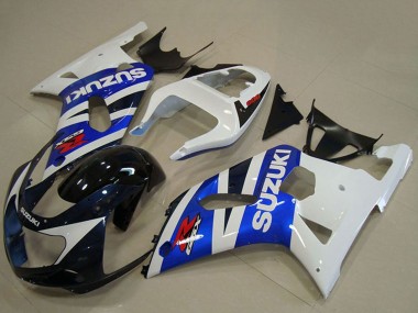 Carenados Moto Suzuki GSXR 750 2001-2003 - Blanco Azul Negro Brillante Rojo Fábrica
