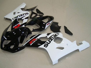 Carenados Moto Suzuki GSXR 750 2004-2005 - Negro Brillante Blanco Rojo Fábrica