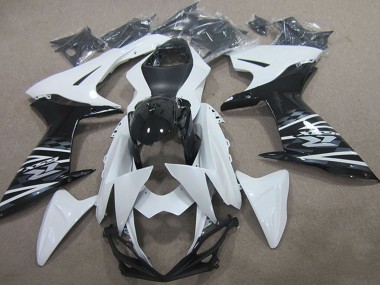 Carenado Moto Suzuki GSXR 750 2011-2024 - Blanco Negro Fábrica