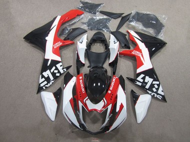 Carenados Moto Suzuki GSXR 750 2011-2024 - Negro Rojo Fábrica