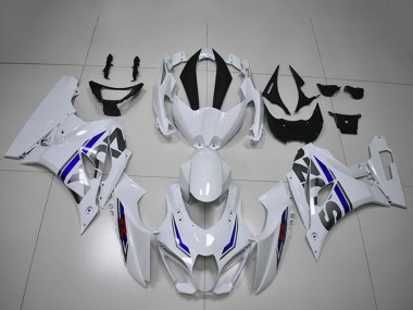 Carenados Moto Suzuki GSXR 1000 2017-2024 - Blanco Azul Fábrica