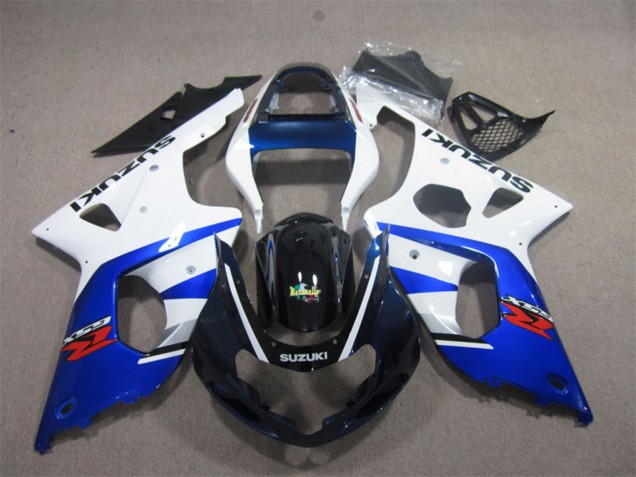 Carenados Moto Suzuki GSXR 1000 2000-2002 - Blanco Azul Negro Brillante Rojo Fábrica