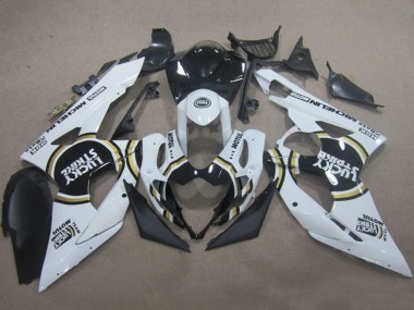 Carenados Moto Suzuki GSXR 1000 2005-2006 - Blanco Negro Lucky Strike Motul Fábrica