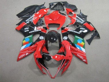 Carenados Moto Suzuki GSXR 1000 2005-2006 - Rojo Negro Azul Blanco Verde Fábrica
