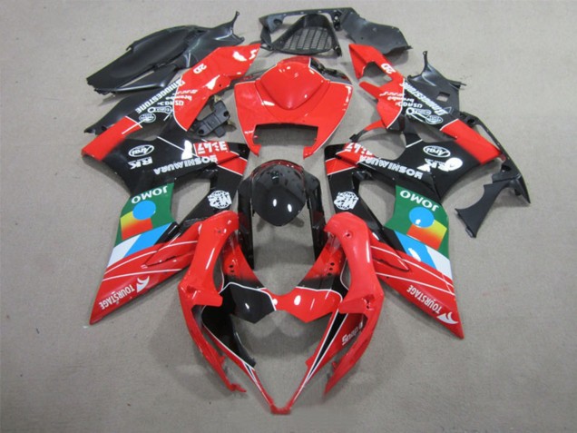 Carenados Moto Suzuki GSXR 1000 2005-2006 - Rojo Negro Azul Blanco Verde Fábrica