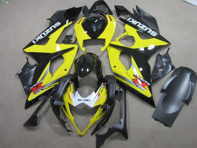 Carenados Moto Suzuki GSXR 1000 2005-2006 - Amarillo Negro Blanco Rojo Fábrica