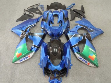 Carenados Moto Suzuki GSXR 1000 2009-2016 - Azul Verde JOMO Fábrica
