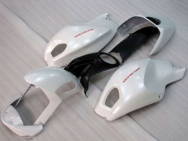Carenados Moto Ducati Monster 696 2008-2012 - Blanco Fábrica