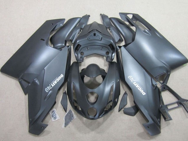 Carenados Moto Ducati 749 2003-2004 - Negro Mate Fábrica