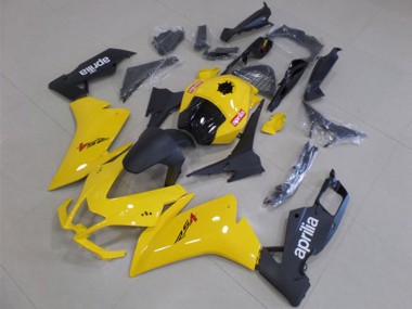 Carenado Moto Aprilia RS4 50 125 2012-2018 - Amarillo Negro Mate Fábrica