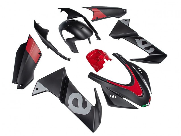 Carenados Moto Aprilia RS660 2020-2024 - Negro Rojo Fábrica