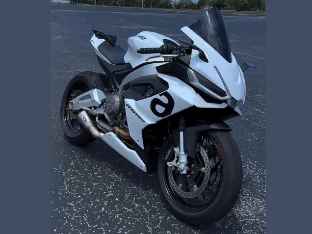 Carenados Moto Aprilia RS660 2020-2024 - Blanco Fábrica