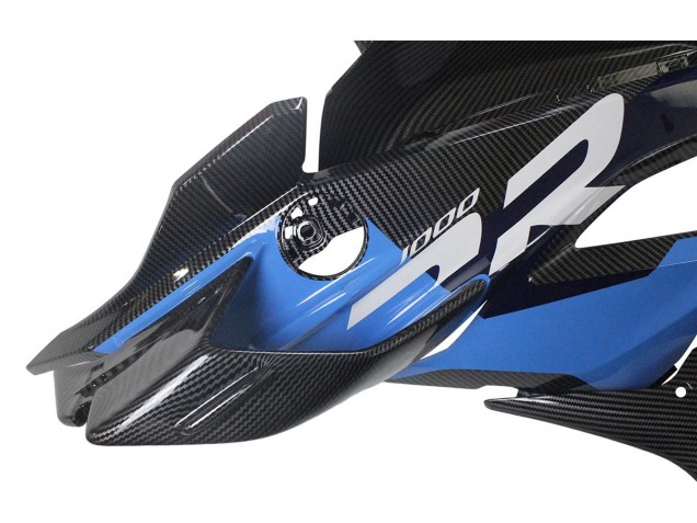 Carenados Moto BMW S1000RR 2023-2024 - Azul Rojo FibraCarbono Fábrica