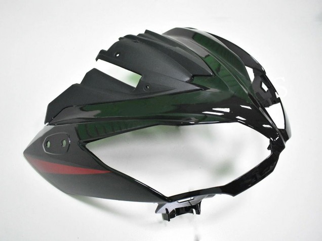 Carenados Moto Kawasaki EX650 2012-2016 - Rojo Negro Brillante Fábrica