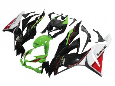 Carenados Moto Kawasaki ZX6R 2019-2022 - Verde Negro Brillante Blanco Rojo Fábrica
