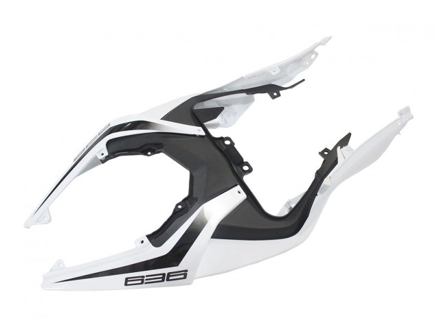 Carenados Moto Kawasaki ZX6R 2019-2022 - Blanco Gris Verde Fábrica