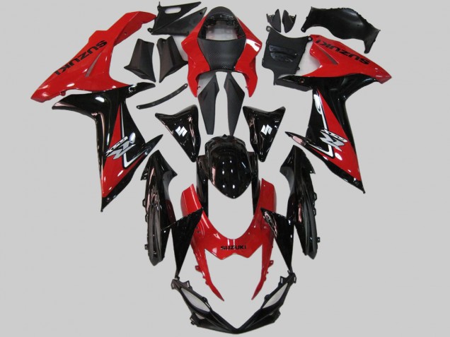 Carenados Moto Suzuki GSXR 600/750 2011-2024 - Rojo Negro Fábrica