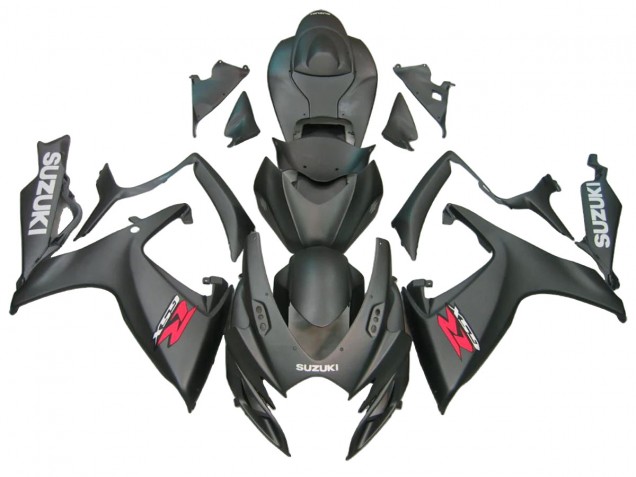 Carenados Moto Suzuki GSXR 600/750 2006-2007 - Negro Mate Fábrica
