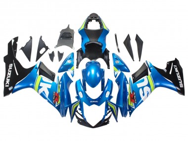 Carenados Moto Suzuki GSXR 600/750 2011-2024 - Azul Blanco Verde Negro Fábrica