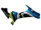 Carenados Moto Yamaha YZF R1 2015-2019 - Azul Verde Negro Tiburón Fábrica