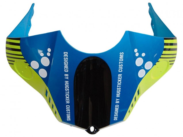Carenados Moto Yamaha YZF R1 2015-2019 - Azul Verde Negro Tiburón Fábrica