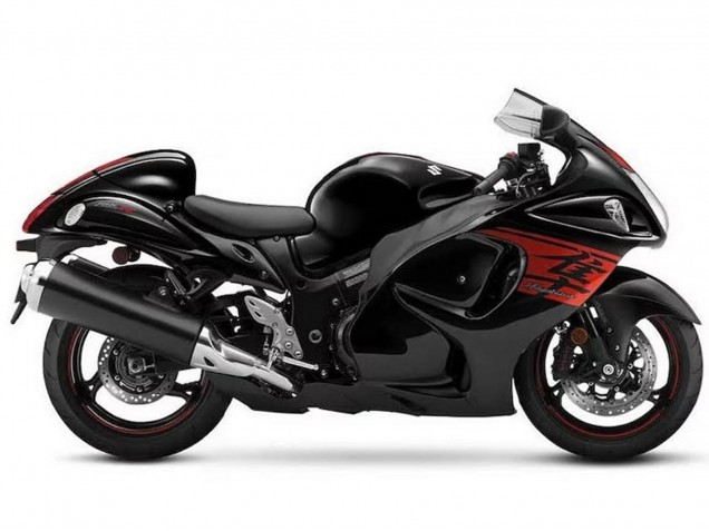 Carenados Moto Suzuki GSXR 1300 Hayabusa 2008-2020 - Negro Rojo Fábrica