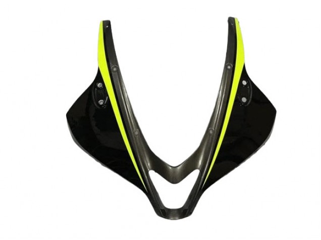 Carenados Moto Honda CBR600RR 2007-2008 - Negro Brillante Alta Visibilidad Amarillo Fábrica