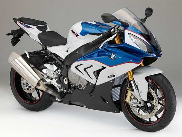 Carenados Moto BMW S1000RR 2015-2016 - Blanco Azul Fábrica