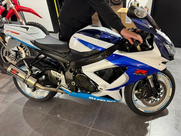 Carenados Moto Suzuki GSXR 600/750 2008-2010 - Blanco Azul Rojo Fábrica