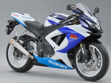 Carenados Moto Suzuki GSXR 600/750 2008-2010 - Blanco Azul Rojo Fábrica