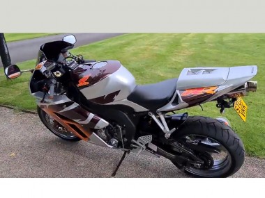 Carenados Moto Honda CBR1000RR 2006-2007 - Plata Naranja Fábrica