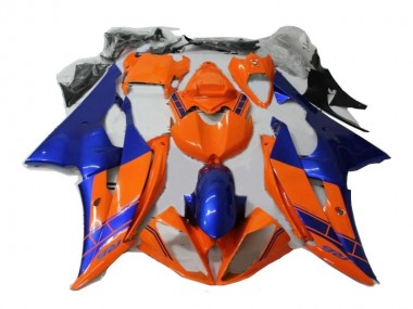 Naranja Azul Carenado Moto Yamaha R6 08-16