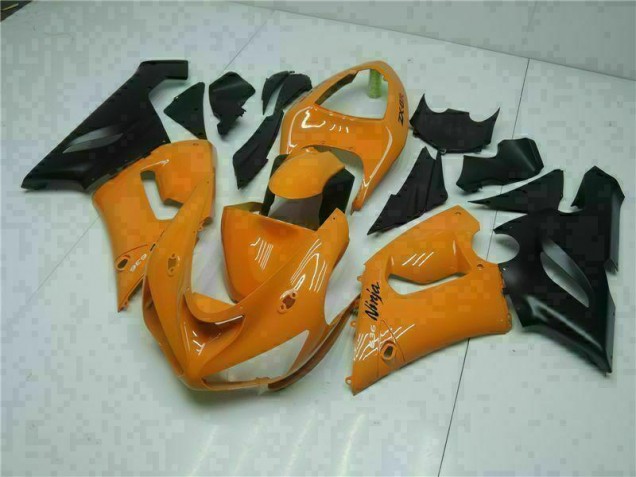 Naranja Kits Completo Carenado Moto Kawasaki ZX6R 05-06 Naranja Kits Completo Carenado Moto Kawasaki ZX6R 05-06