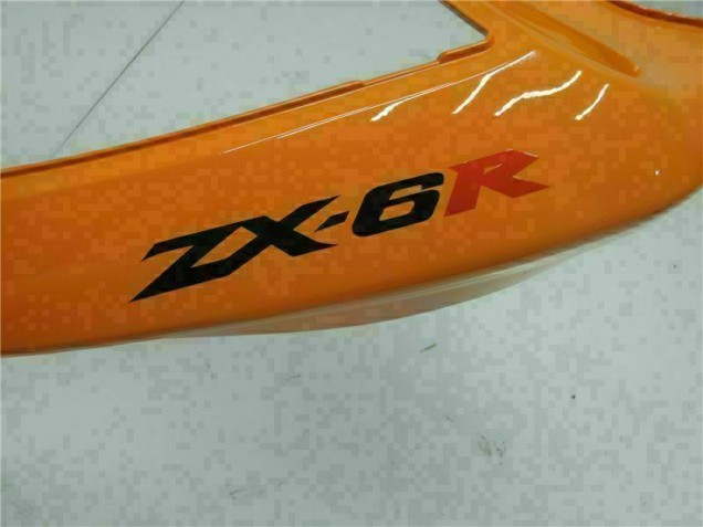 Naranja Kits Completo Carenado Moto Kawasaki ZX6R 05-06 Naranja Kits Completo Carenado Moto Kawasaki ZX6R 05-06