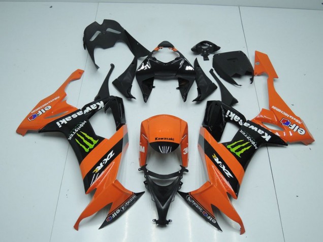 Naranja Monster Carenado Moto Kawasaki ZX10R 08-10 Naranja Monster Carenado Moto Kawasaki ZX10R 08-10