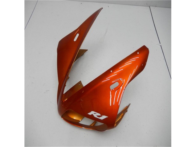 Naranja Negro Carenado Moto Yamaha R1 02-03 Naranja Negro Carenado Moto Yamaha R1 02-03
