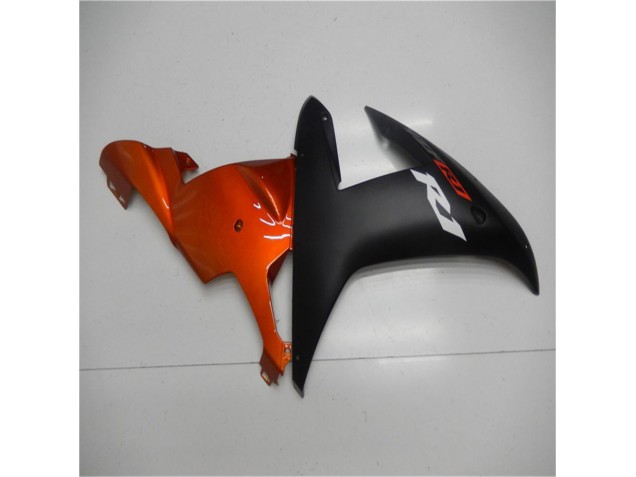 Naranja Negro Carenado Moto Yamaha R1 02-03 Naranja Negro Carenado Moto Yamaha R1 02-03