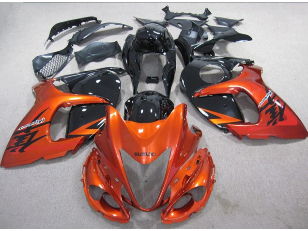 Naranja Negro Inyección Kits Carenado Moto Suzuki GSXR 1300 Hayabusa 08-19 Naranja Negro Inyección Kits Carenado Moto Suzuki GSXR 1300 Hayabusa 08-19