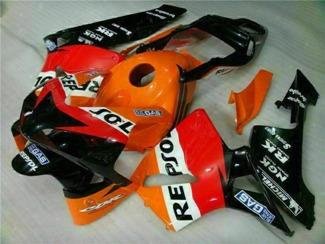 Naranja Repsol Carenado Moto Honda CBR 600 RR 03-04